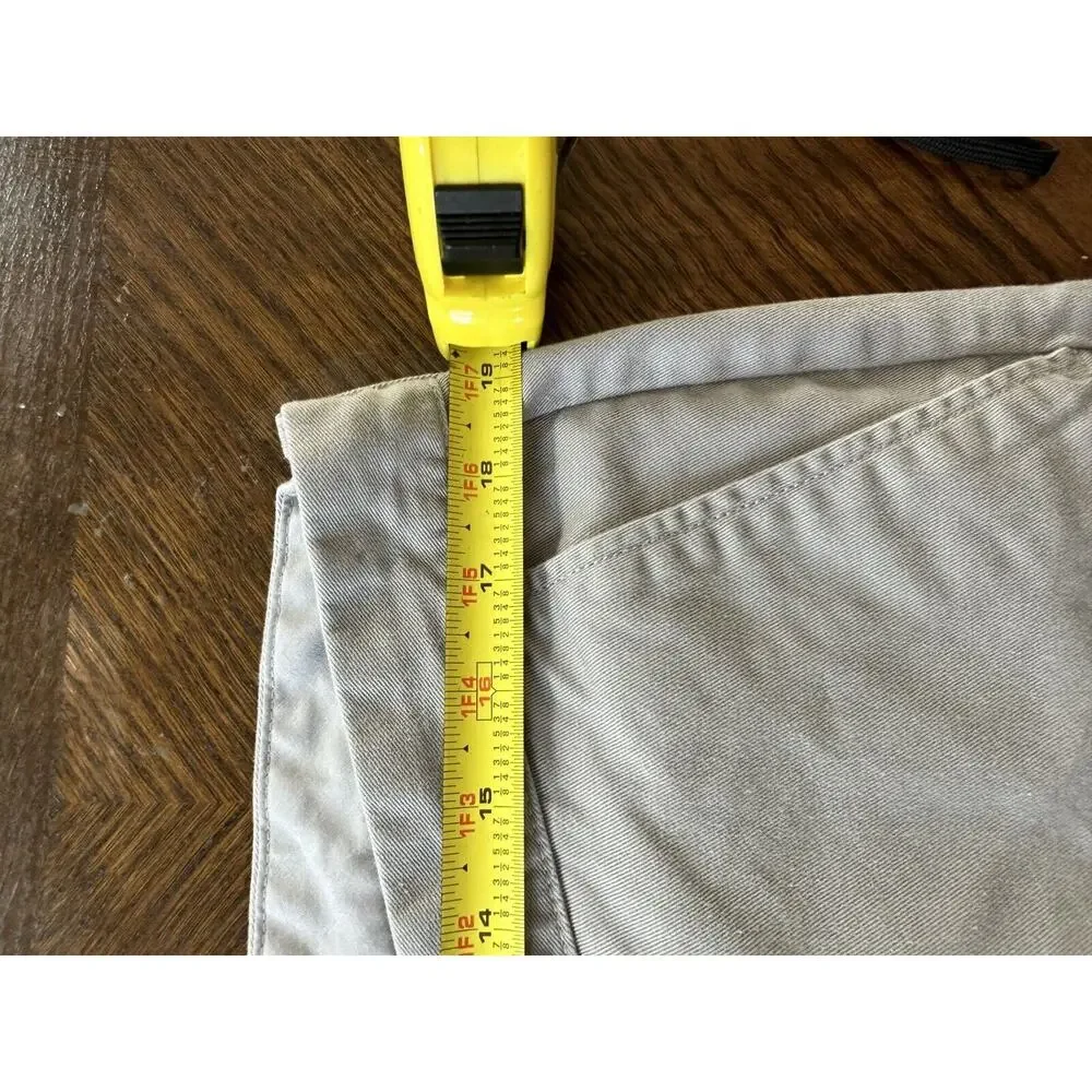 J.Crew Pants Mens 36x32 Gray Straight Fit Casual Stretch Cotton Khaki Chinos